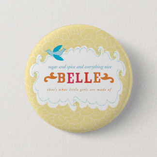 belle3 6 cm round badge