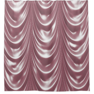 Belle Drape Petal Elegant Pattern Shower Curtain
