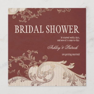 Belle Epoque Bridal Shower Invitation