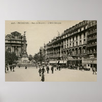 Belle Epoque Brussels Place De Brouckere
