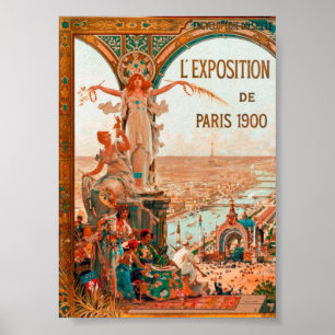 Belle Époque –  Paris 1900 Exposition Universelle Poster