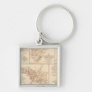 Belle Grove battle Key Ring