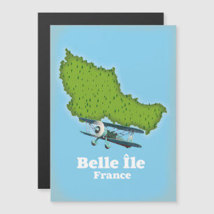 Belle Île France map