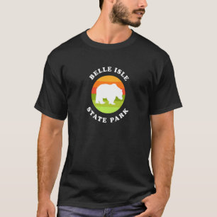 Belle Isle State Park Virginia Bear VA Souvenir T-Shirt