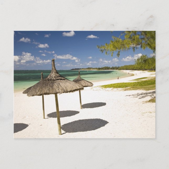 Belle Mare Public Beach, Southeast Mauritius, Postcard (Front)
