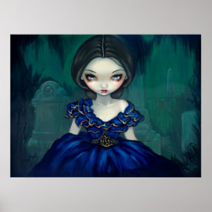 Belle of Bonaventure - Southern Gothic Art Print