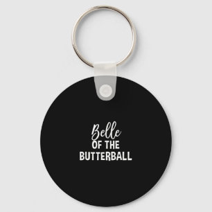 Belle Of The Butterll Happy Thanksgiving Group Mat Key Ring