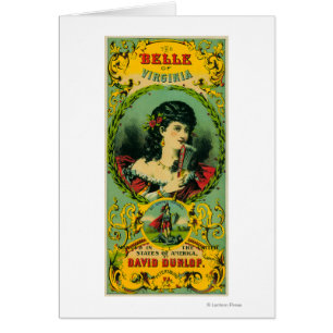 Belle of Virginia Tobacco LabelPetersburg, VA