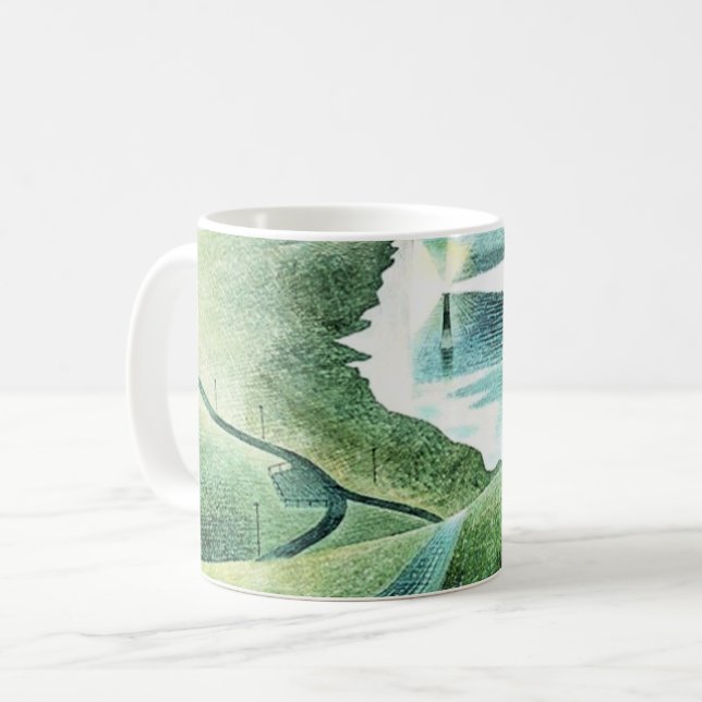 Belle Tout Lighthouse Beachy Head, Coffee Mug (Front Left)