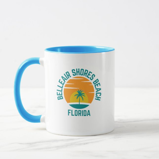 Belleair Shores Beach Florida Coffee Mug (Left)
