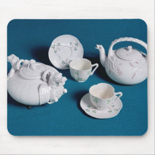 Belleek tea service mouse pad