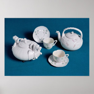 Belleek tea service poster