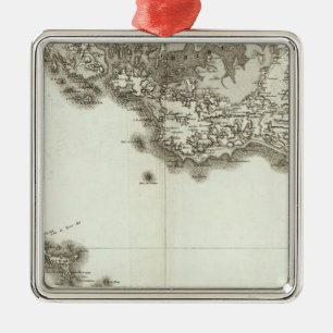 BelleIsle Metal Ornament