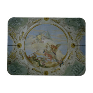 Bellerophon Riding Pegasus, c.1746-47 (fresco) Magnet