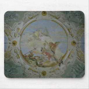 Bellerophon Riding Pegasus, c.1746-47 (fresco) Mouse Pad