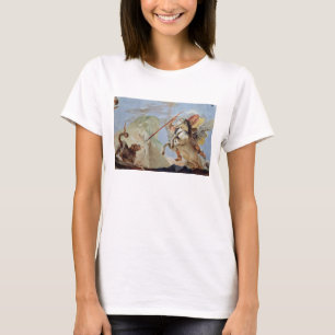 Bellerophon, riding Pegasus, slaying the Chimaera, T-Shirt