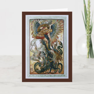 Bellerophon slays the Chimaera Card
