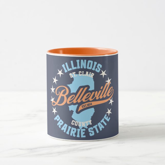 Belleville, Illinois Mug (Center)
