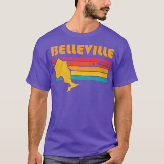 Belleville Ontario Canada Vintage Distressed Souve T-Shirt