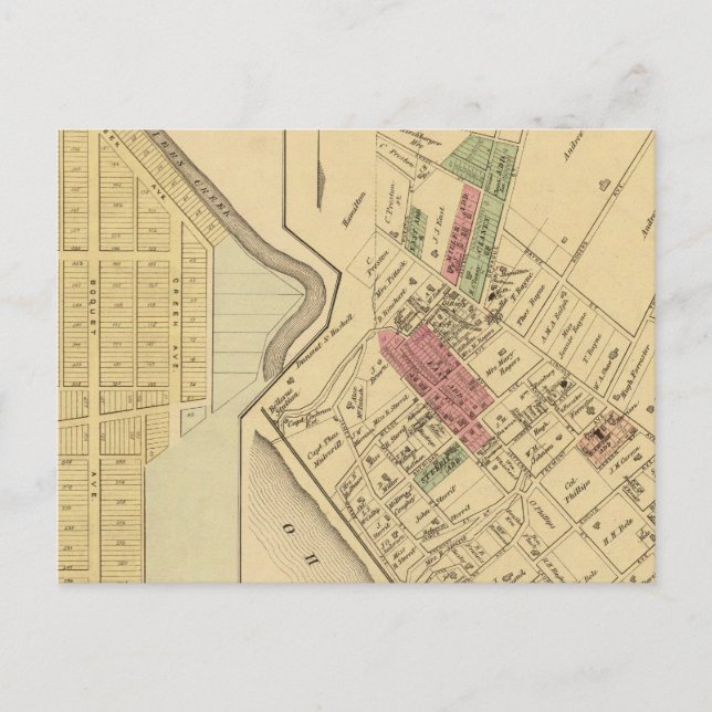 Bellevue Borough Postcard (Front)