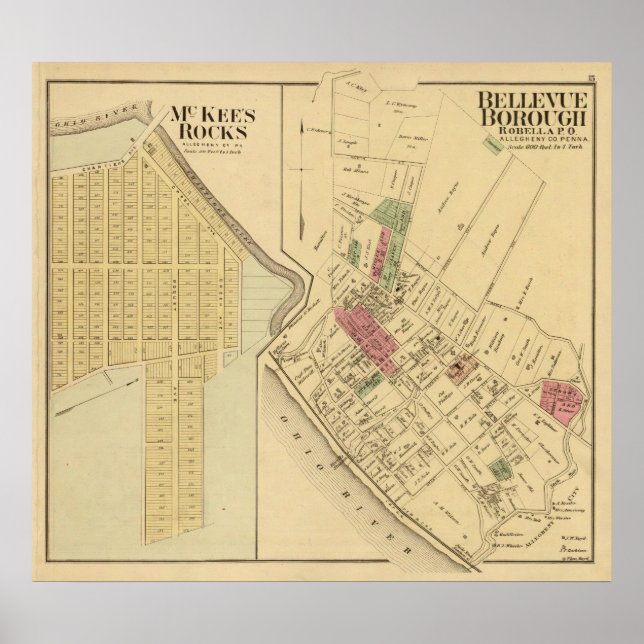 Bellevue Borough Poster (Front)