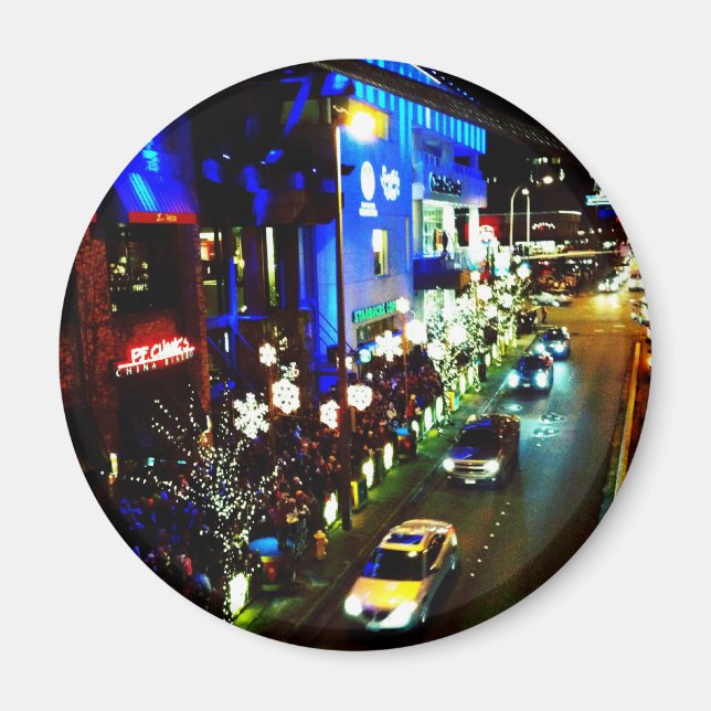 bellevue during Christmas Magnet (Front)