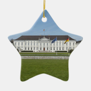 Bellevue Palace in Berlin Ceramic Tree Decoration