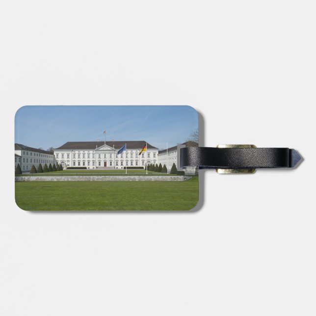Bellevue Palace in Berlin Luggage Tag (Back Horizontal)