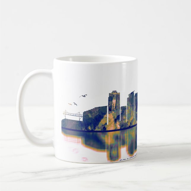 Bellevue Skyline Coffee Mug (Left)