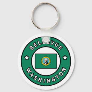 Bellevue Washington Key Ring
