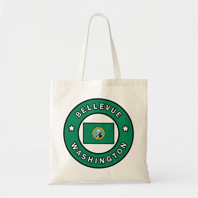 Bellevue Washington Tote Bag (Front)