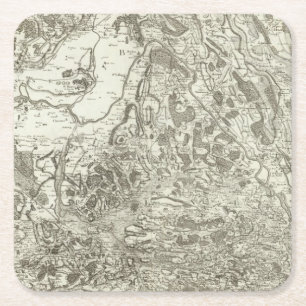 Belley Square Paper Coaster