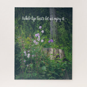 Bellflowers in the woods  jigsaw puzzle