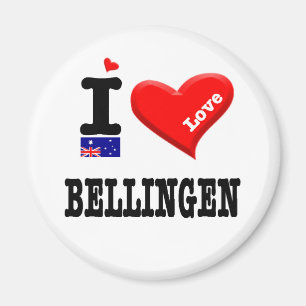 BELLINGEN - I Love Magnet