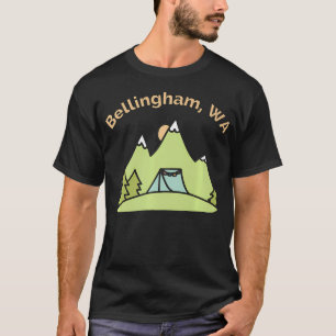 Bellingham Wa Mountains Hiking Climbing Camping O T-Shirt
