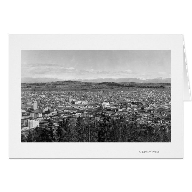 Bellingham, WA Town View from Sehome Hill 2 (Front Horizontal)