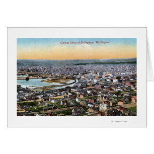 Bellingham, Washington - Aerial of City