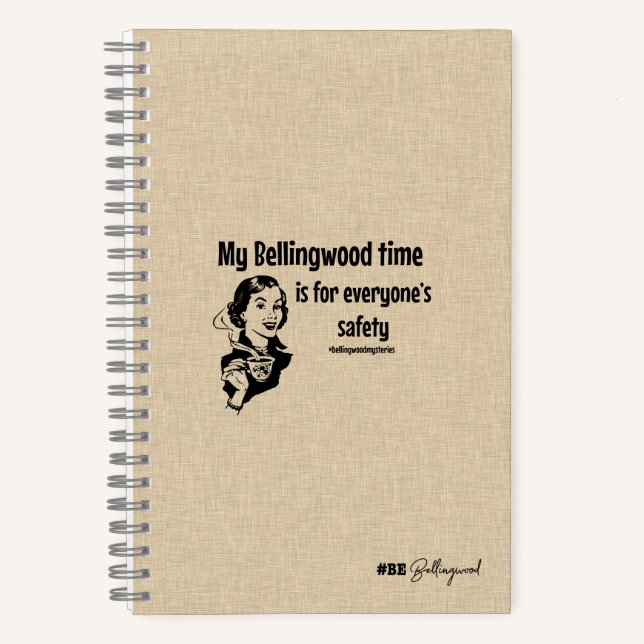 Bellingwood Time Spiral Notebook (Front)