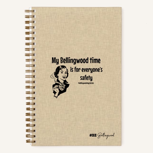 Bellingwood Time Spiral Notebook (Front)
