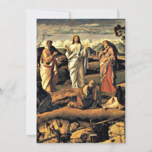 Bellini: Transfiguration of Christ Holiday Card