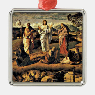 Bellini: Transfiguration of Christ Metal Ornament