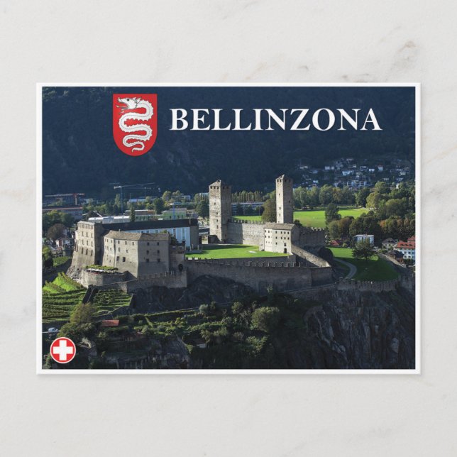 Bellinzona - Switzerland Postcard (Front)