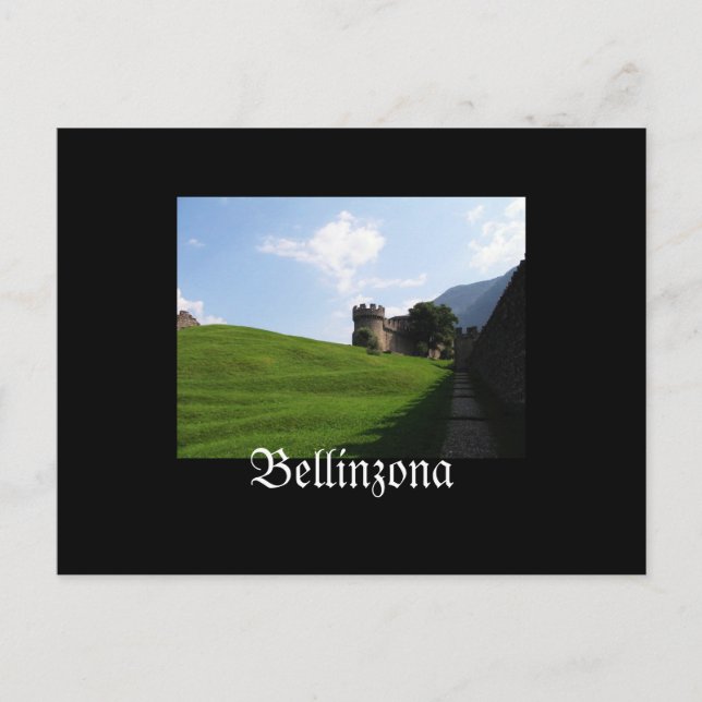Bellinzona Switzerland Postcard (Front)