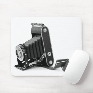 Bellows Camera With Film Mouse Pad