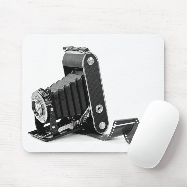 Bellows Camera With Film Mouse Pad (With Mouse)