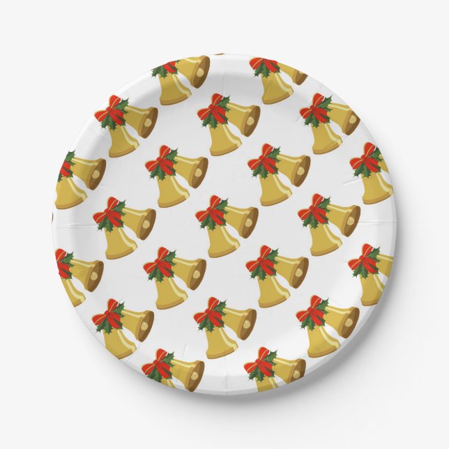 Bells are Ringing Paper Plate (Front)