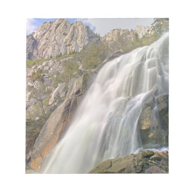 Bells Canyon Waterfall, Lone Peak Wilderness, Notepad (Front)