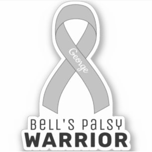Bell's Palsy Warrior Vinyl Sticker