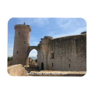 Bellver Castle, Palma, Majorca, Spain on a Magnet