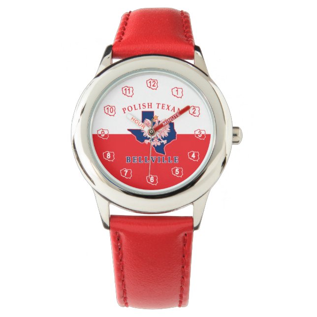 Bellville Polish Texan Watch (Front)